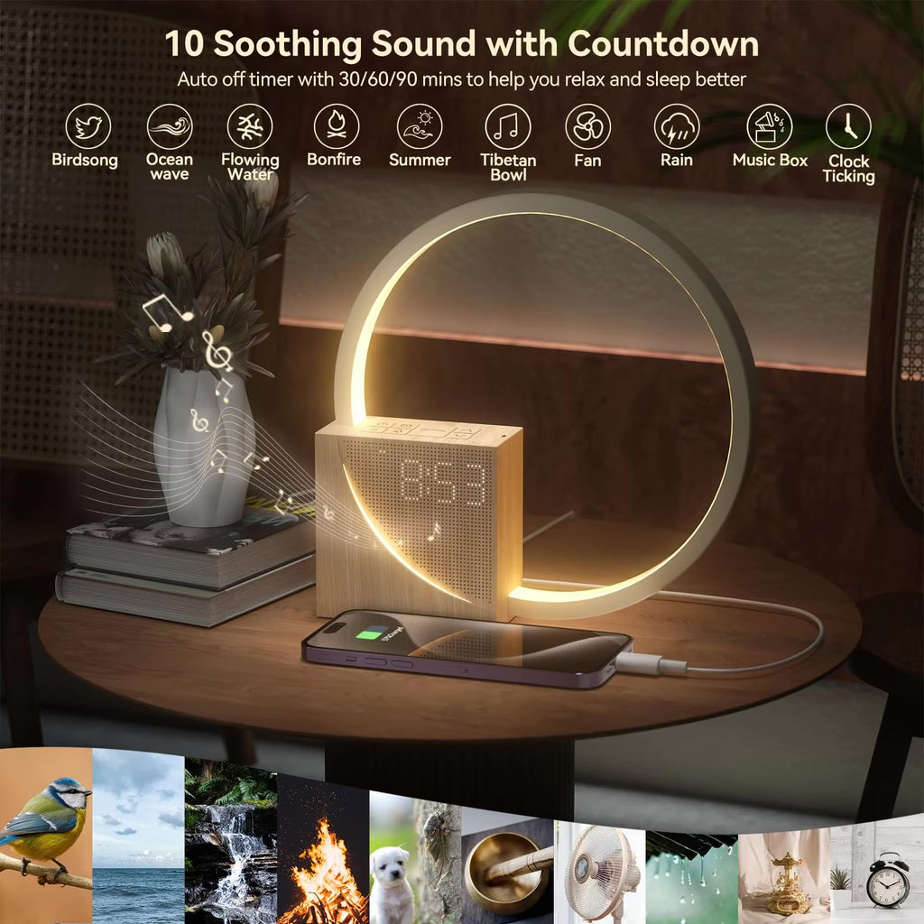 Solara Wake™ Smart Sunrise Alarm Clock