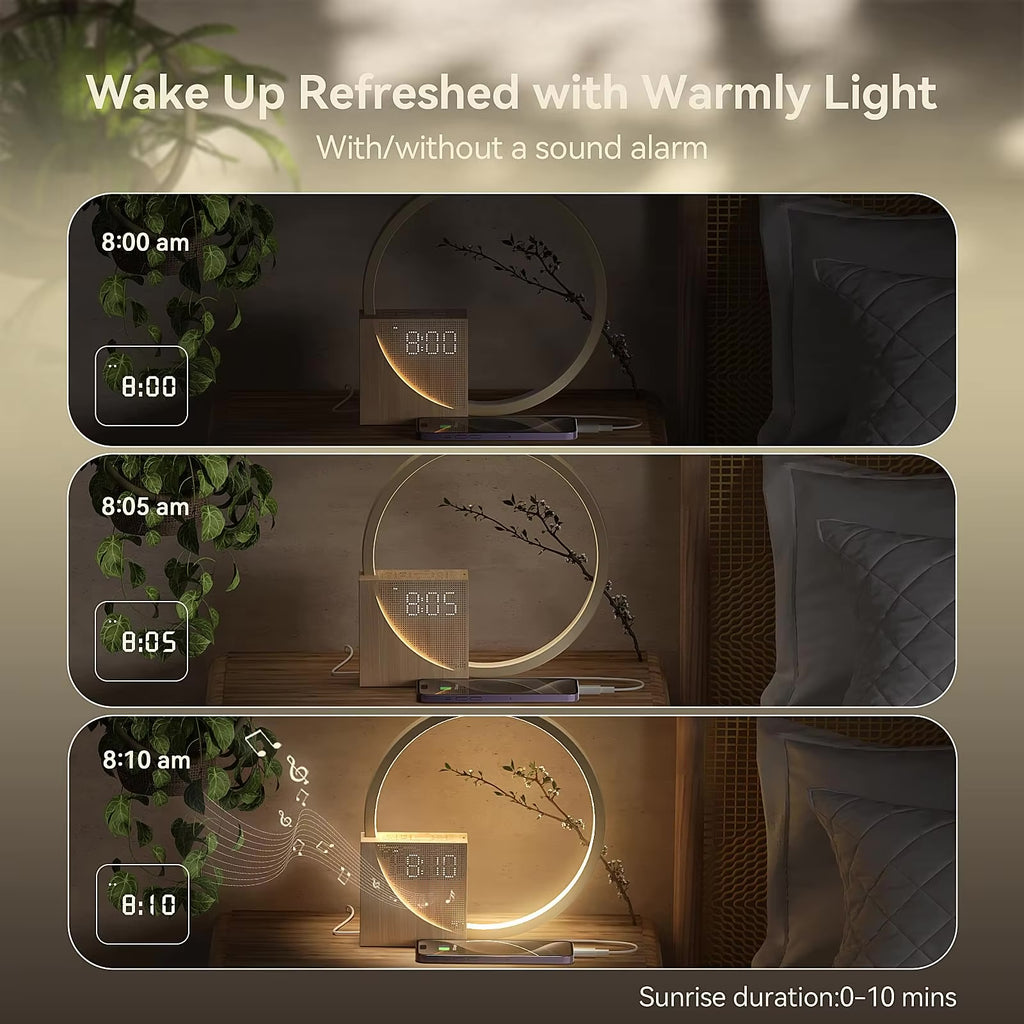 Solara Wake™ Smart Sunrise Alarm Clock