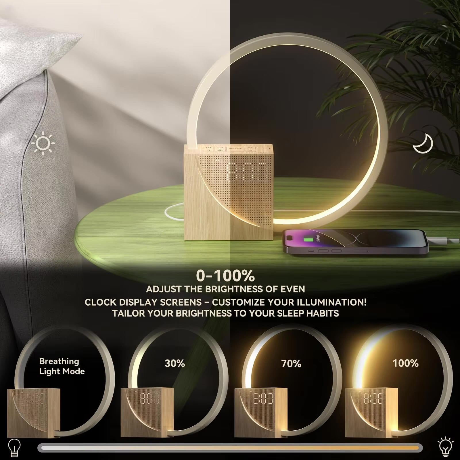 Solara Wake™ Smart Sunrise Alarm Clock
