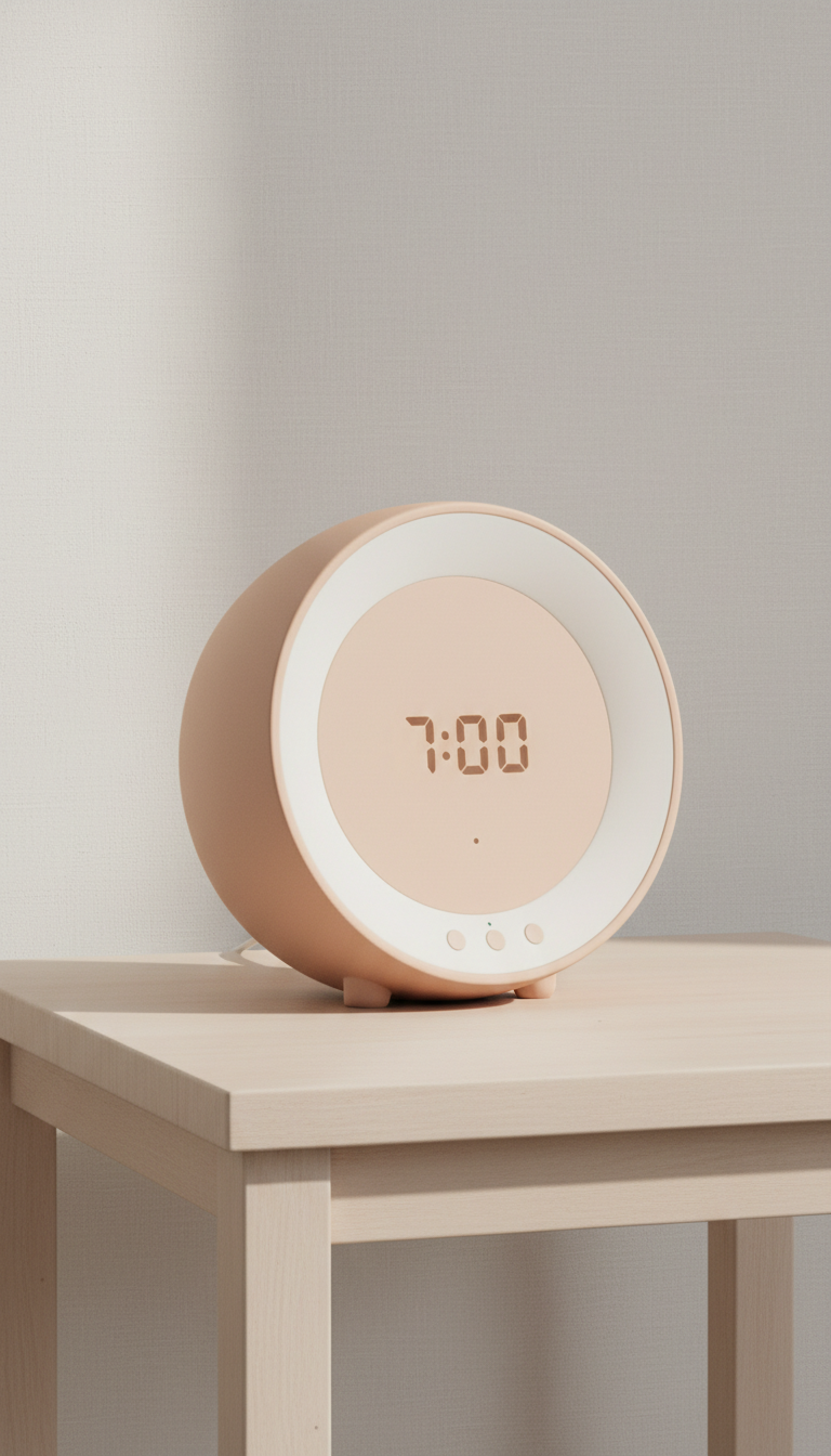 Sunrise Alarm Clock Rose Clay