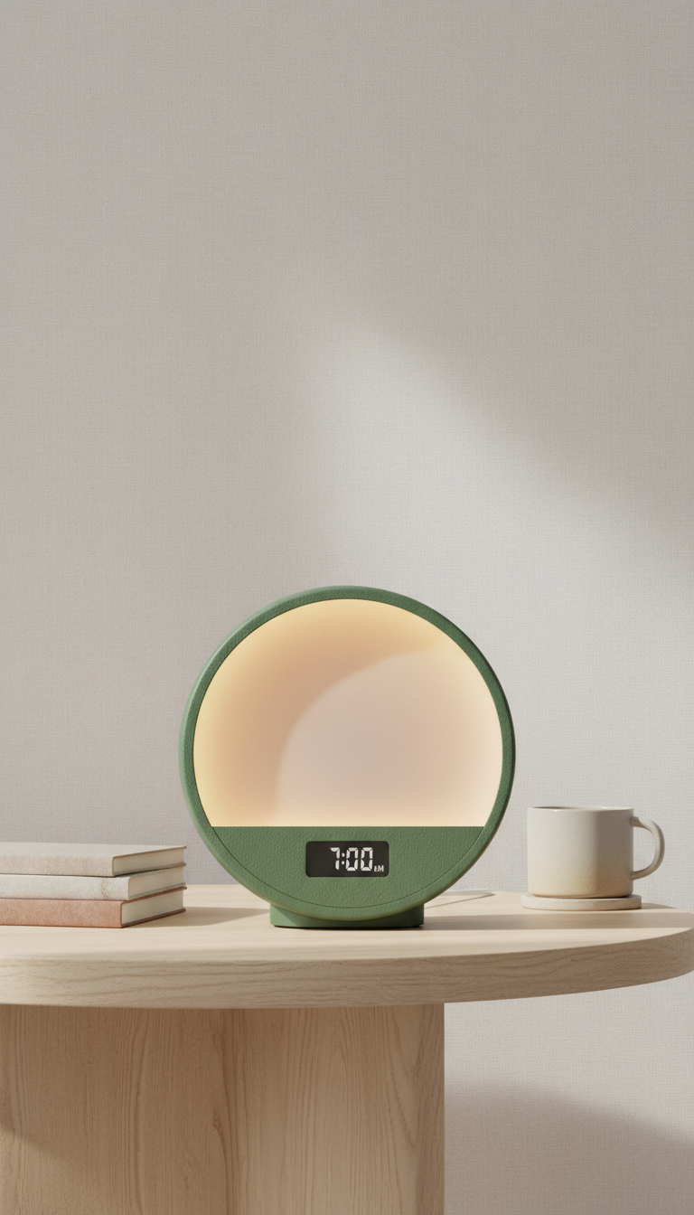 Sunrise Alarm Clock Herb Green