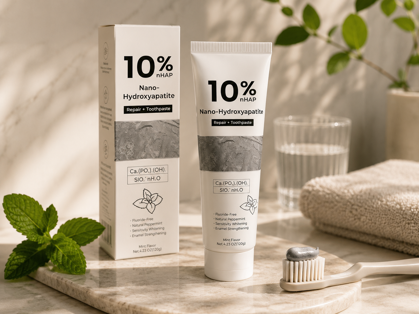 EnamelBloom 10% Nano-Hydroxyapatite Toothpaste